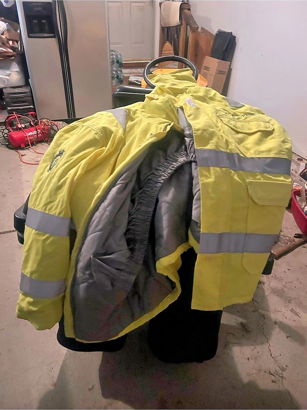 Men’s 4XL New York State, power authority, winter jacket